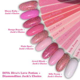 DIVA One Coat Gellak – Silk Peony 6ml