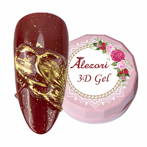 Alezori 3D Gel Nail Art – Transparante Gel voor 3D Nail Art & Decoraties (5g)