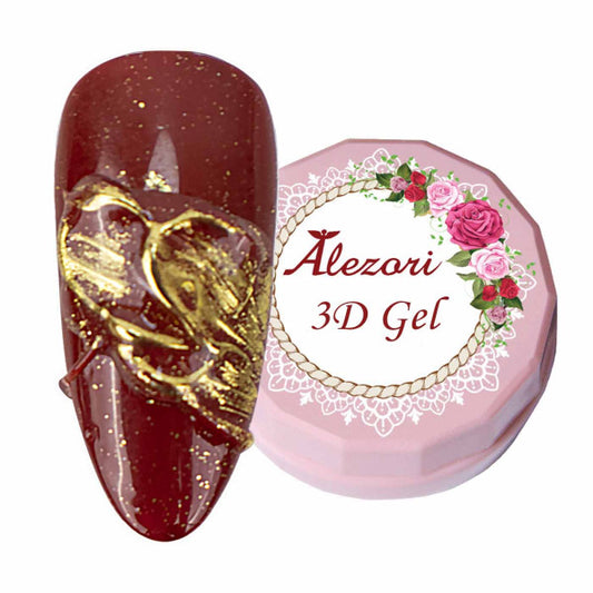 Alezori 3D Gel Nail Art – Transparante Gel voor 3D Nail Art & Decoraties (5g)