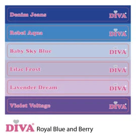 DIVA Royal Blue & Berry Collection 6x 10 ml