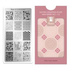 Moyra Mini Stamping Plate 112 Far Far Away - Beauty by Wenn