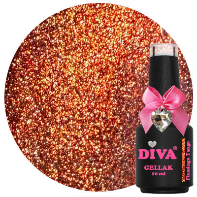DIVA Gellak Cat Eye Flamingo Tango 10 ml