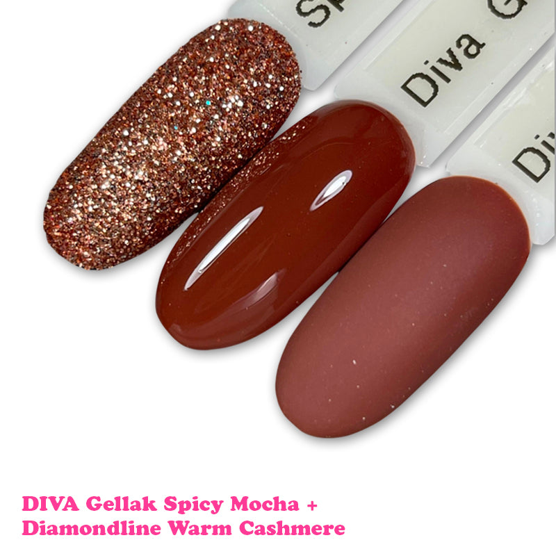 DIVA Gellak Spicy Mocha 10 ml