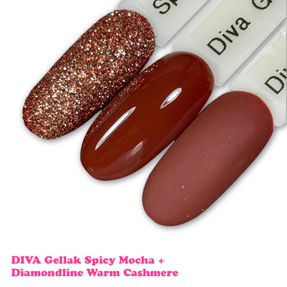 DIVA Gellak Spicy Mocha 10 ml