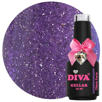 Diva Gellak Think Party 15 ml Reflecterend (uitverkocht)