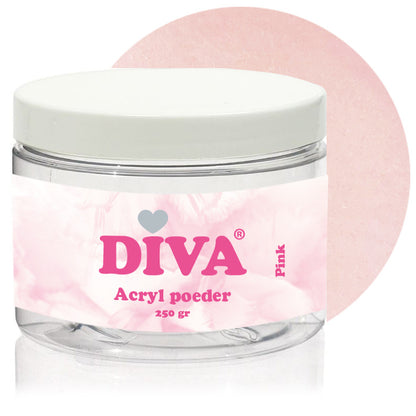 Diva Acryl Poeder Pink 250 gram - Beauty by Wenn