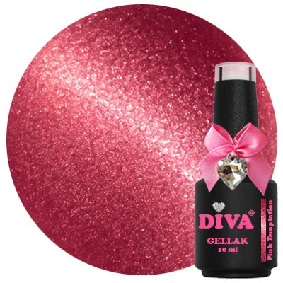 DIVA Gellak Cat Eye Pink Temptation 10 ml #