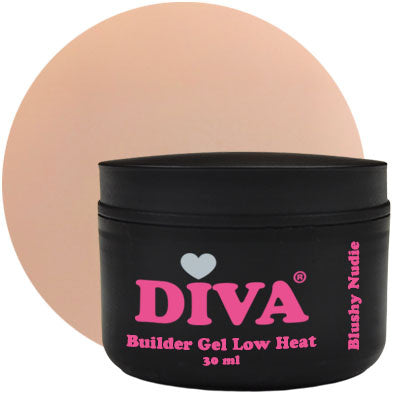 DIVA Builder Gel LOW HEAT Blushy Nudie 30 ml