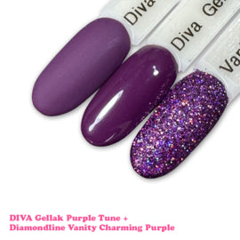 DIVA Gellak Purple Tune 10 ml - Beauty by Wenn