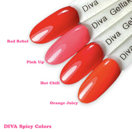 DIVA Gellak Spicy Colors Collection - Beauty by Wenn