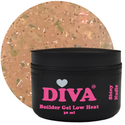 DIVA Builder Gel LOW HEAT Shiny Nudie 30 ml