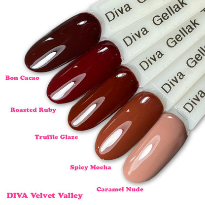 DIVA Gellak Velvet Valley 5x 10 ml