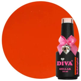 DIVA Gellak Spicy Earth Diva Shades Collection 8x 10 ml #D - met gratis Colorpop Stickers