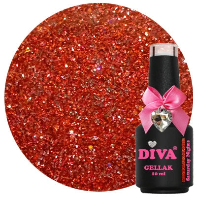 DIVA Gellak Saturday Nights 10 ml - Beauty by Wenn