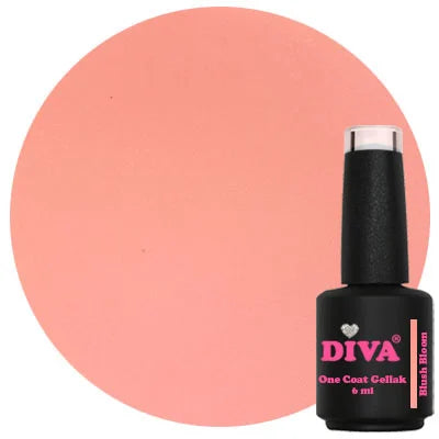 DIVA One Coat Gellak Blush Bloom 6 ml