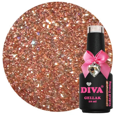 DIVA Gellak Cocktail Evening 10 ml - Beauty by Wenn