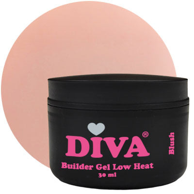 DIVA Builder Gel LOW HEAT Blush 30 ml