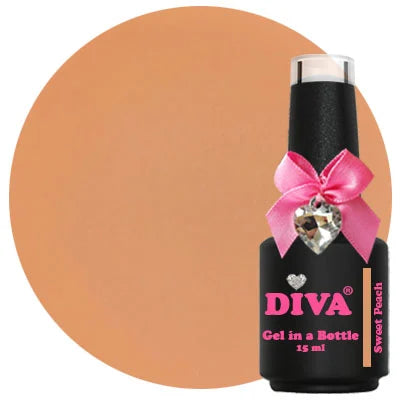 DIVA Gel in a Bottle Sweet Peach 15 ml - Beauty by Wenn