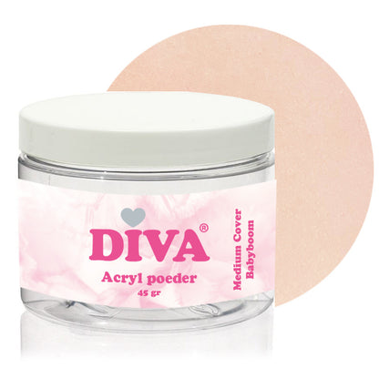 Diva Acryl Poeder Medium Cover Babyboom 45 gram - Beauty by Wenn