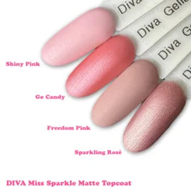 DIVA Gellak Miss Sparkle Collection 5x 10 ml - met gratis Colorpop Stickers