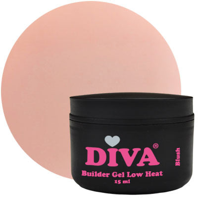 DIVA Builder Gel LOW HEAT Blush 15 ml