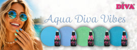 DIVA Gellak Ocean Teal 10 ml – teal nagelkleur nagelstyliste