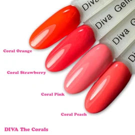 DIVA Gellak The Corals Collection 4x 10 ml - Beauty by Wenn
