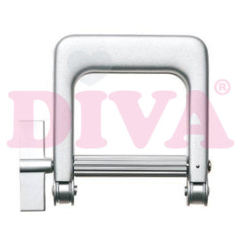 Diva Master Tube Knijper Mat Metaal Zilver - Beauty by Wenn