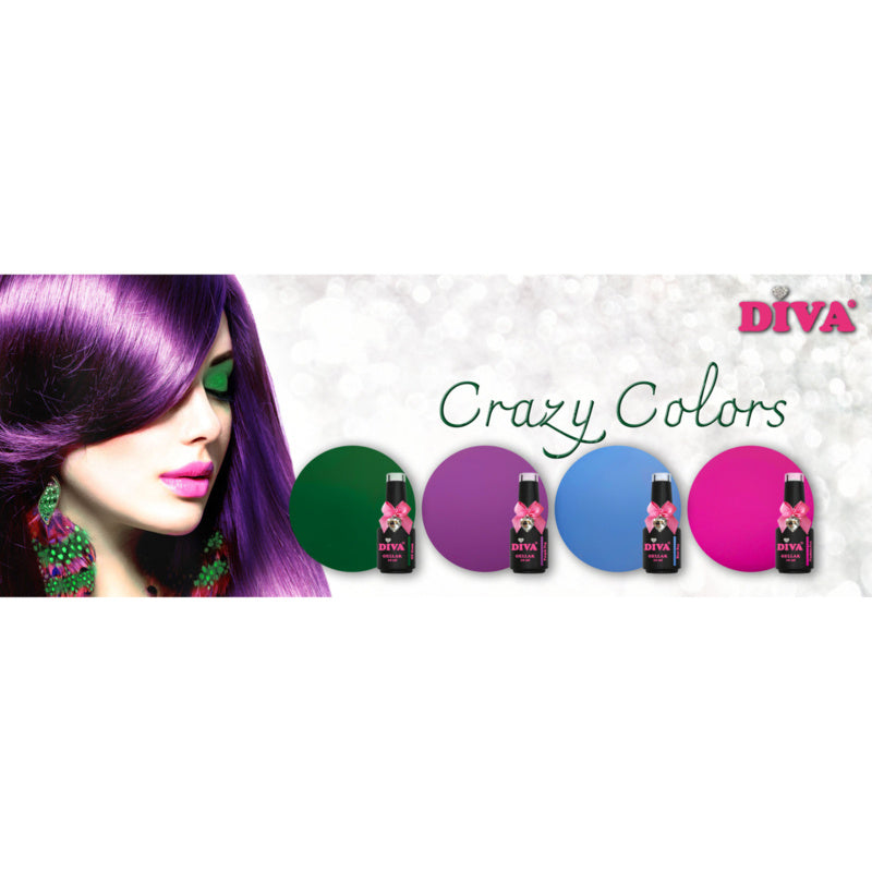 DIVA Gellak Crazy Colors Collection - 10ml - Hema Free - Beauty by Wenn
