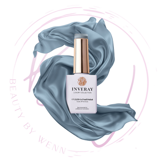 Inveray UV/LED Gel Nail Polish Luxury Collection N°70 BLUE RIBBON