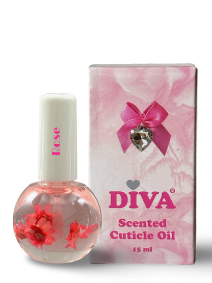 Diva Scented Cuticle Oil Rose 15 ml - Beauty by Wenn