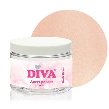 Diva Acryl Poeder Dark Cover 20 gram - Beauty by Wenn