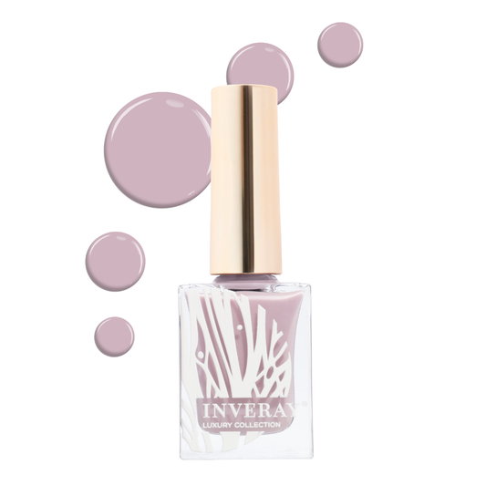 Inveray nagellak C7 Wool licht lila op nagels