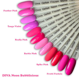 Diva Neon Bubblicious Collection 6 stuks - Beauty by Wenn