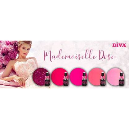 DIVA Gellak Mademoiselle Rose Collection 5x 10 ml - HEMA FREE - Beauty by Wenn