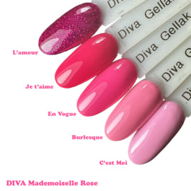 DIVA Gellak Mademoiselle Rose Collection 5x 10 ml - HEMA FREE - Beauty by Wenn