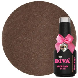 DIVA Gellak Brown Rebel Diva Edition Collection 6x 10 ml # - met gratis Colorpop Stickers