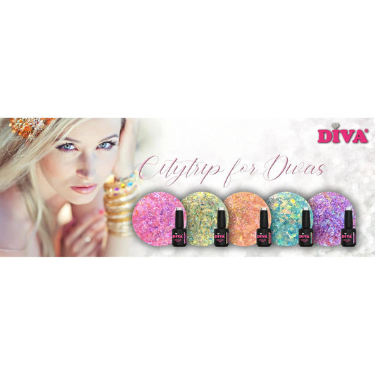 DIVA Gellak Citytrip for Divas Collection 5x6ml - Hema&TPO-free