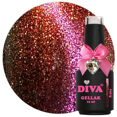 Diva Gellak Cat Eye 9D - Ruby - Beauty by Wenn