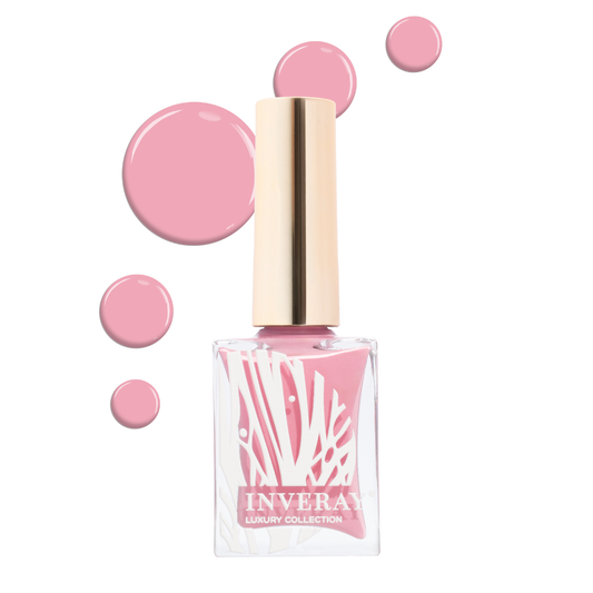 Inveray nagellak C8 Modal zacht roze op nagels