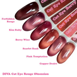 DIVA Gellak Cat Eye Berry Wine 10 ml #