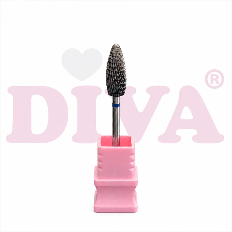 DIVA® Carbide Freesbit Conisch Afgerond – Blauw