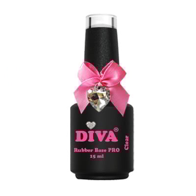 DIVA Rubber Basecoat Clear 15 ml PRO