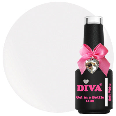 DIVA Gel in a Bottle Soft White 15 ml - Beauty by Wenn