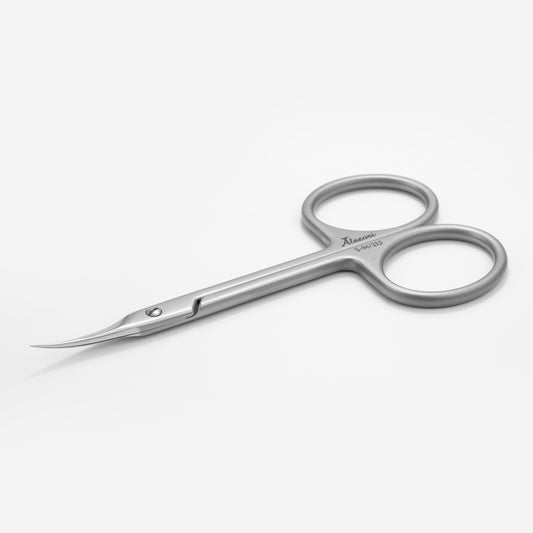 Alezori Cuticle Scissors S-96 Flat Grip – Professionele Nagelriemschaar