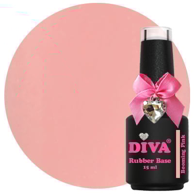 DIVA Rubber Basecoat Booming Pink 15 ml