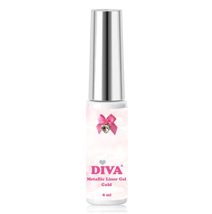 DIVA Metallic Liner Gel Gold