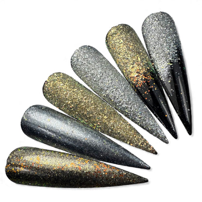 Diamondline Diva 24K Crystal Pigmenten Gold&Silver Set