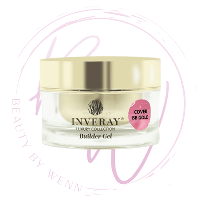 Inveray Builder Gel Cover GOLD Luxury Collection 50ml HEMA-FREE - Beauty by Wenn