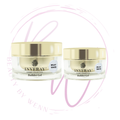 Inveray Builder Gel MILKY WHITE Luxury Collection 50ml HEMA-FREE - Beauty by Wenn